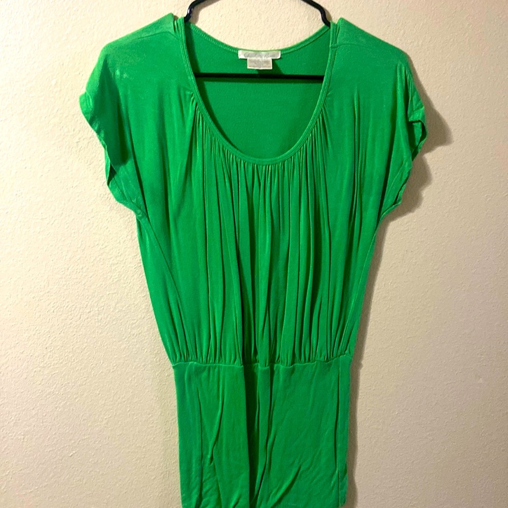 Lime green small Charlotte Russe top